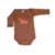 Body de Bebê Marrom Dino - 100% Algodão Estampa em DTF - comprar online