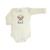 Body de Bebê Off-White Cachorrinho - 100% Algodão Estampa em DTF - comprar online