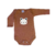 Body de Bebê Marrom Pandinha - 100% Algodão Estampa em DTF - comprar online