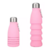 Botella Termica Plegable De Silicona 550ml Tapa Acero - comprar online