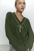 SWEATER CON MOÑO DE STRASS