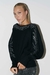 SWEATER CON HOTFIX EN CUELLO Y MANAGAS - comprar online