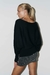 SWEATER CON HOTFIX EN CUELLO Y MANAGAS en internet