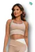 Top Estella Bege Poliamida Premium