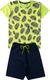 Conjunto Infantil Verão Masculino Folhas - comprar online