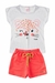 Conjunto Infantil Verão Feminino Oncinha Faella - comprar online