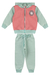 Conjunto Infantil Inverno Feminino 24024 - Coral - comprar online