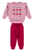 Conjunto Infantil Inverno Feminino 24014 - Rosa - comprar online