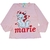 Baby Look Manga Longa Marie - Rosa - comprar online