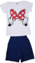 Conjunto Infantil Verão Feminino Minnie Laço - comprar online
