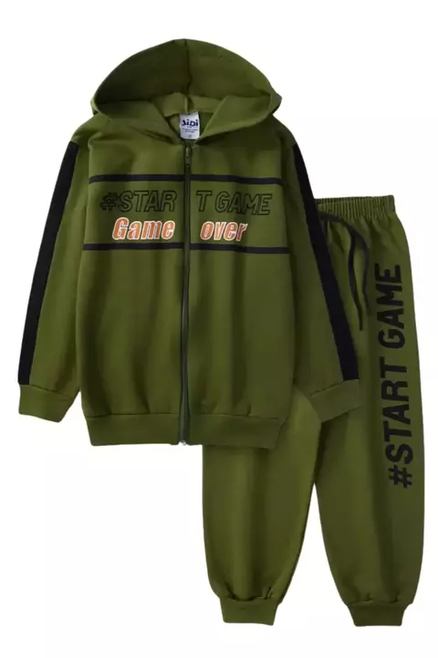 Conjunto Infantil Inverno Masculino Start Game - Verde - comprar online