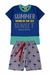 Conjunto Infantil Verão Masculino Summer Sunset - Azul - comprar online