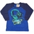 Camiseta Manga Longa Infantil Masculina Make Some Noise - Azul - comprar online