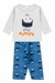 Pijama Infantil Inverno Masculino Little Monster - comprar online