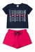 Conjunto Infantil Verão Feminino Cropped Love Kappes - comprar online