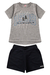 Conjunto Infantil Verão Feminino LA 1998 Candy Clas - Cinza - comprar online