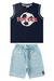 Conjunto Infantil Verão Masculino Soccer Tony Fun - comprar online