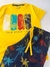 Conjunto Infantil Verão Masculino Palm Beach - Amarelo na internet