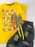 Conjunto Infantil Verão Masculino Tropical - Amarelo na internet