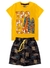 Conjunto Infantil Verão Masculino Tropical - Amarelo - comprar online