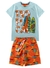Conjunto Infantil Verão Masculino Tropical - Azul - comprar online