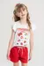Conjunto Infantil Verão Feminino Strawberry - Branco - comprar online