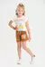 Conjunto Juvenil Verão Feminino Like Ever - Off White - comprar online