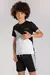Conjunto Juvenil Verão Masculino Recortes Mega Kids - Preto na internet