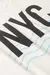 Conjunto Juvenil Verão Masculino NYC - Off White na internet