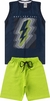Conjunto Infantil Verão Masculino Regata Body And Soul - Kappes - comprar online
