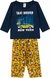 Pijama Infantil Inverno Masculino Taxi Driver - comprar online