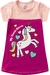 Vestido Infantil Estampado em Cotton c/ recortes Unicorn - comprar online