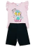 Conjunto Infantil Verão Feminino Manga Babado Kappes - comprar online