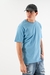 Remera Over Fuji - Celeste - comprar online