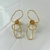 Brinco liso Dourado
