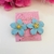 Brincos flores TAM m
