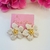 Brincos flores TAM m - comprar online