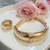 Conjunto de pulseira e anel