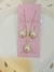 Conjunto pérola cravejado - comprar online