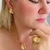 Corrente gota cravejada dourada - comprar online