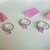 anel rodio no rosa