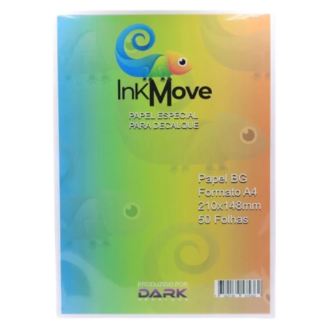 Papel Vegetal Ink Move - 50 Folhas