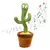 Peluche Cactus Iluminoso Baila Canta Y Repite Voz Juguete Color Verde en internet