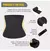 Mulheres cintura bandagem envoltório trimmer cinto cintura trainer shaperwear c - vibestoresloja