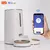 Alimentadores automáticos para gatos e cachorros WiFi para 2, dispensador de comida para gatos e cachorros de 4L com controle de APP, tigelas duplas de aço inoxidável, alarmes de baixo consumo. - comprar online