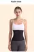 Mulheres cintura bandagem envoltório trimmer cinto cintura trainer shaperwear c na internet