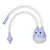 aspirador nasal com tubo para bebê,  
aspirador nasal em U para recém-nascido,  
limpeza nasal com sistema anti-refluxo,  
aspirador nasal ergonômico e seguro,  
tubo de silicone macio para higiene nasal,  
aspirador nasal fácil de lavar e reutilizar,  
a