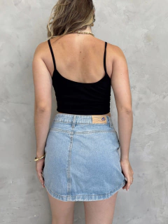 Cropped Regata Corselet Preto - Leone Clothing Store