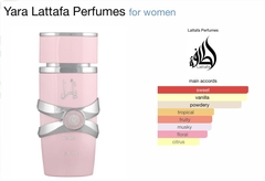 Perfume Arabe Lattafa Yara - 100ml - Feminino - comprar online
