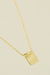 Colar com plaquinha - comprar online